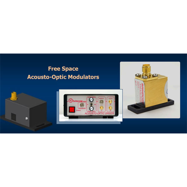 美國Brimrose光纖耦合聲光移頻器AMF-100-XX-3FP