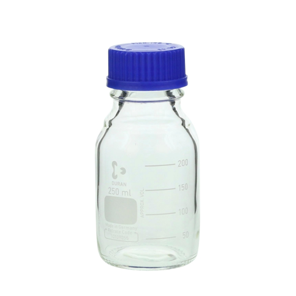 日本SIBATA柴田科學(xué)耐熱螺口瓶帶藍(lán)蓋 017200-250 安