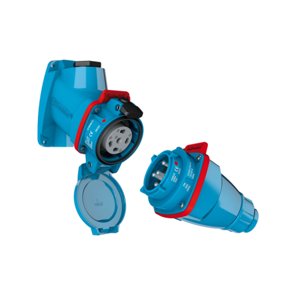 法國Marechal馬工業(yè)插頭和插座30A–500V IP67–IK09多邊形/金屬